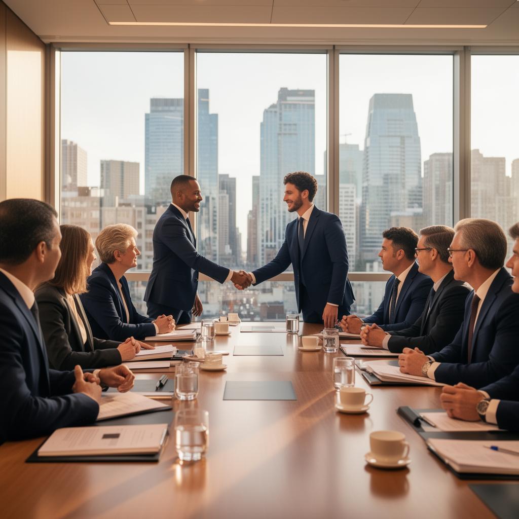 International business meeting